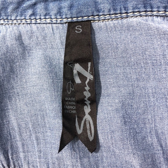 Seven7 western chambray shirt! - Picture 9 of 9